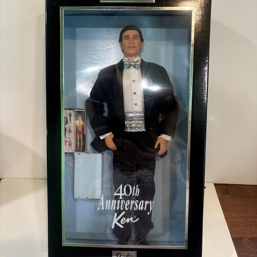 Barbie 40th Anniversary Ken in Black and Silver Tuxedo
